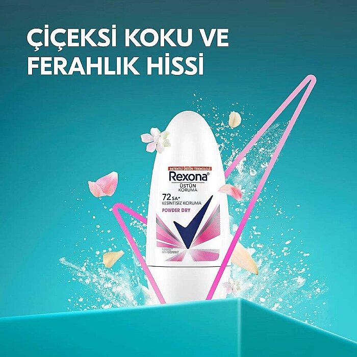 Rexona Women Powder Dry 72H Roll-On 50 Ml - 3