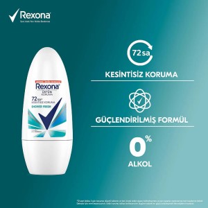 Rexona Women Shower Fresh 72H Roll-On 50 Ml - Thumbnail