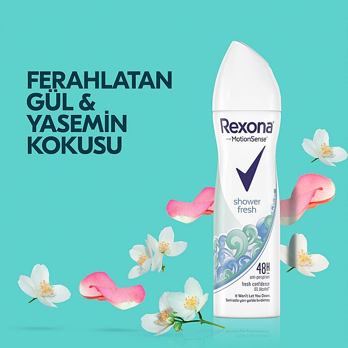 Rexona Women Shower Fresh Kadın Deodorant 150 Ml - 4