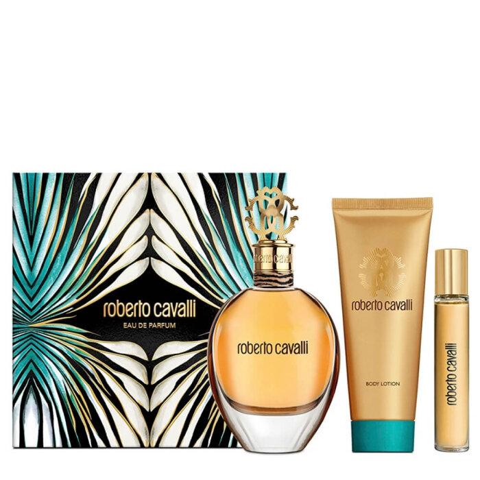 Roberto Cavalli Signature Kadın Parfüm Edp 75 Ml+Edp 15 Ml+Body Lotion 100 Ml Set - 1
