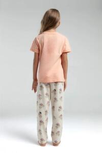 Rolly Polly Rp3585-G Genç Kız Pijama Takımı Somon - 3