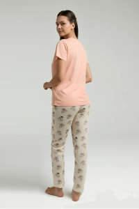 Rolly Polly Rp3585-S Bayan Pijama Takımı Somon - 5