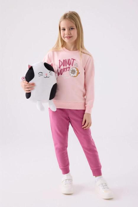Roly Poly 3469-G Genç Kız Eşofman Takımı Açık Pembe - 3