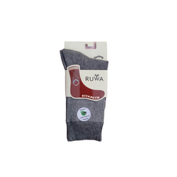 Ruwa 251 Kadın Diyabetik Çorap Gri - Thumbnail