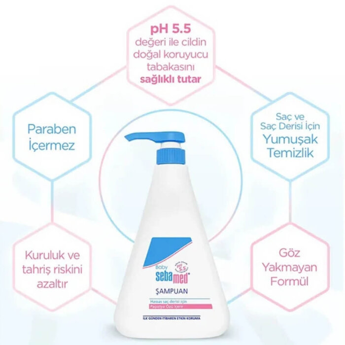 Sebamed Baby Şampuan 750 Ml - 5