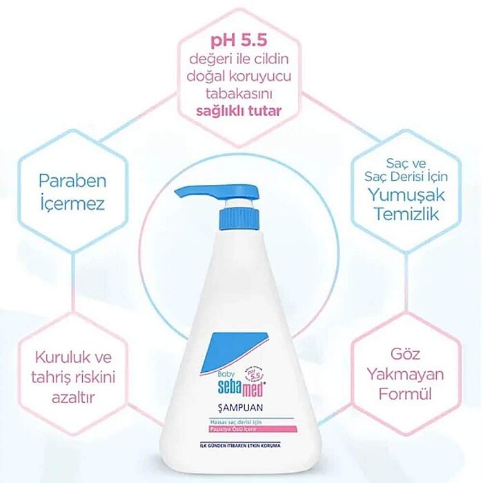 Sebamed Baby Şampuan 750 Ml - 5