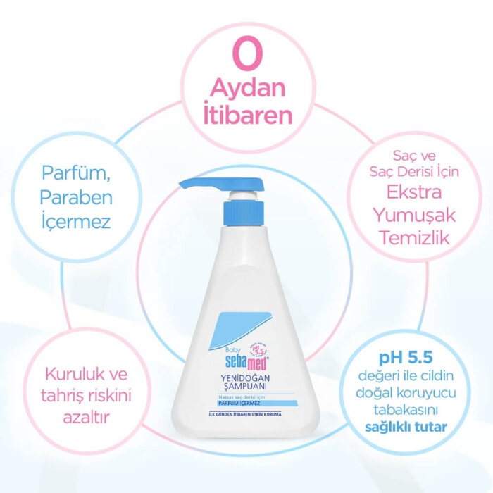 Sebamed Baby Yeni Doğan Şampuanı 500 Ml - 4