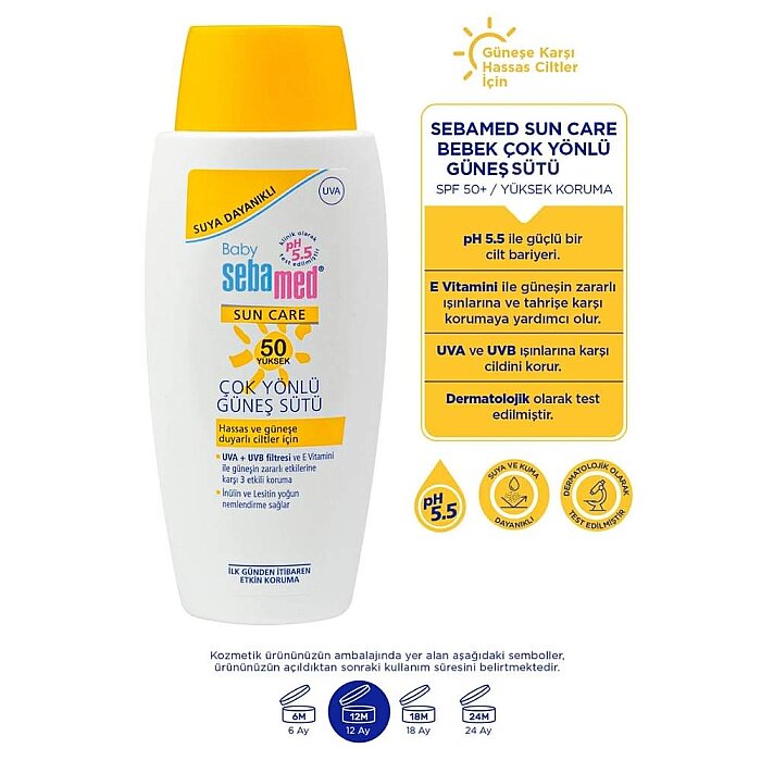 Sebamed Sun Baby Çok Yönlü Güneş Sütü Spf50 100 Ml - 2