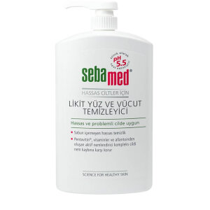 Sebamed Yüz ve Vücut İçin Temizleyici Likit Jel 1000ml - Sebamed