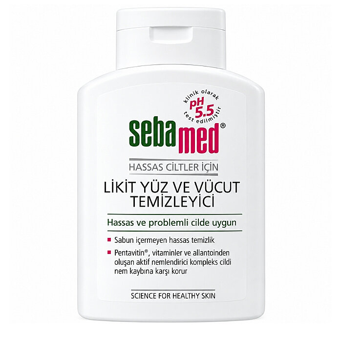 Sebamed Yüz ve Vücut Likit Temizleyici 200 Ml - 1