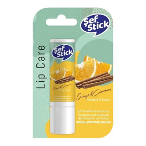 Şef Stick Lip Balm Orange & Cinnamon 5.2 Gr - Şef Stick