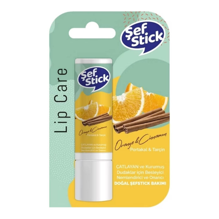 Şef Stick Lip Balm Orange & Cinnamon 5.2 Gr - 1