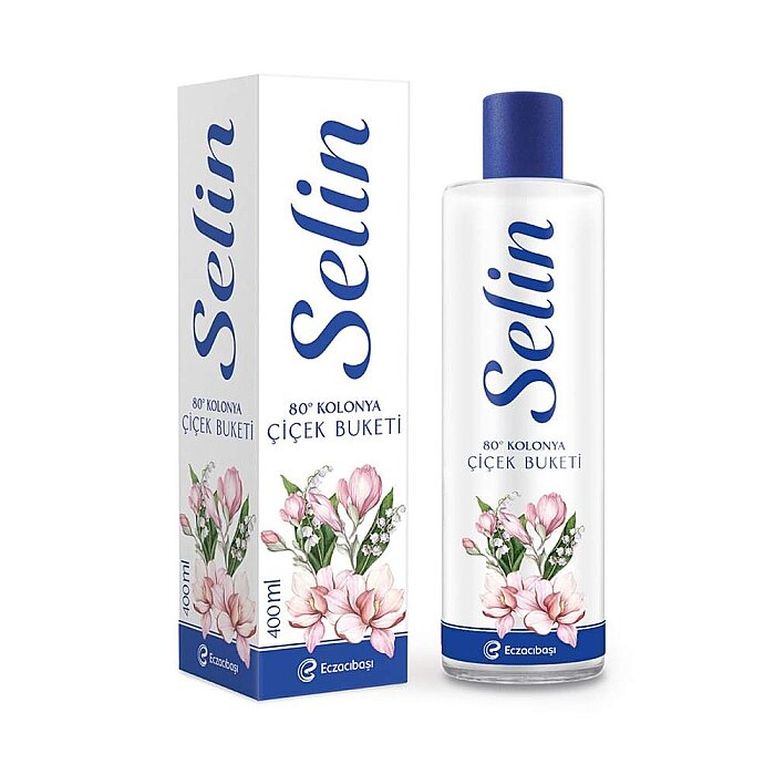 Selin Kolonya Çiçek Buketi Pet 400 Ml - 2