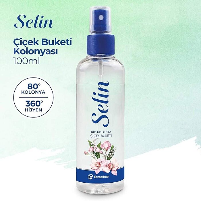 Selin Kolonya Çiçek Buketi Sprey 100 Ml - 2