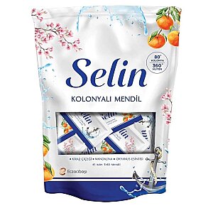 Selin Kolonyalı Tekli Mendil Doypack - Selin