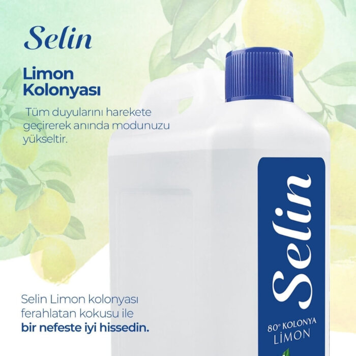 Selin Limon Kolonyası 900 Ml - 4