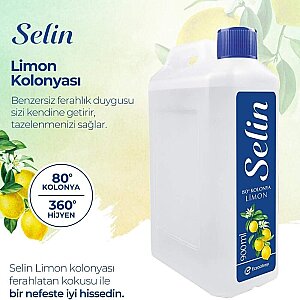 Selin Limon Kolonyası 900 Ml - 3