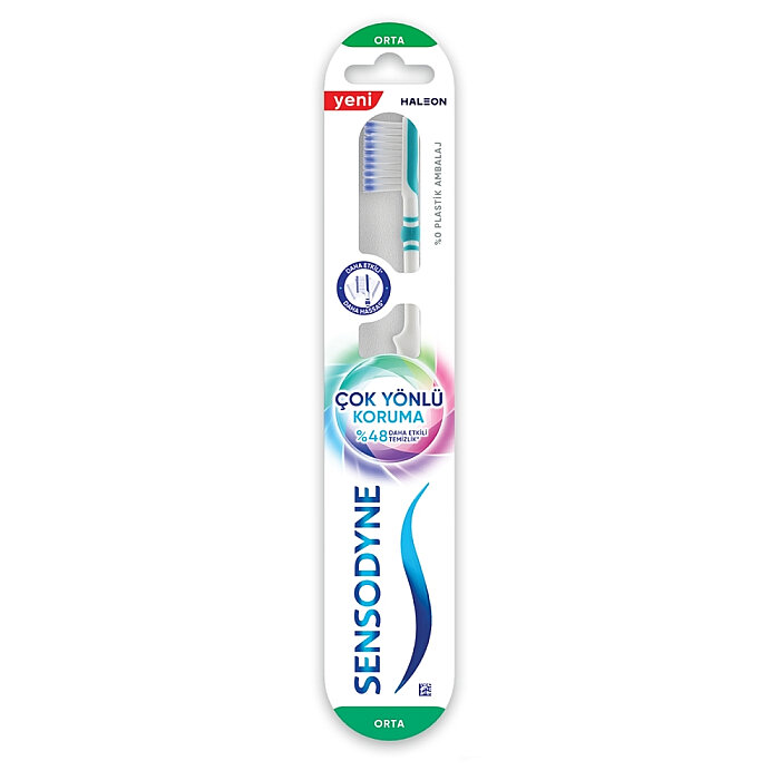 Sensodyne Çok Yönlü Koruma Diş Fırçası Orta 1+1 - 1