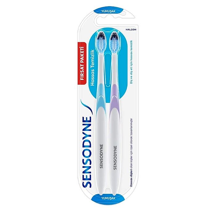 Sensodyne Hassas Temizlik Diş Fırçası 1+1 - 1