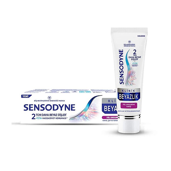 Sensodyne Klinik Beyazlık Güçlü Diş Minesi Diş Macunu 75 Ml - 2