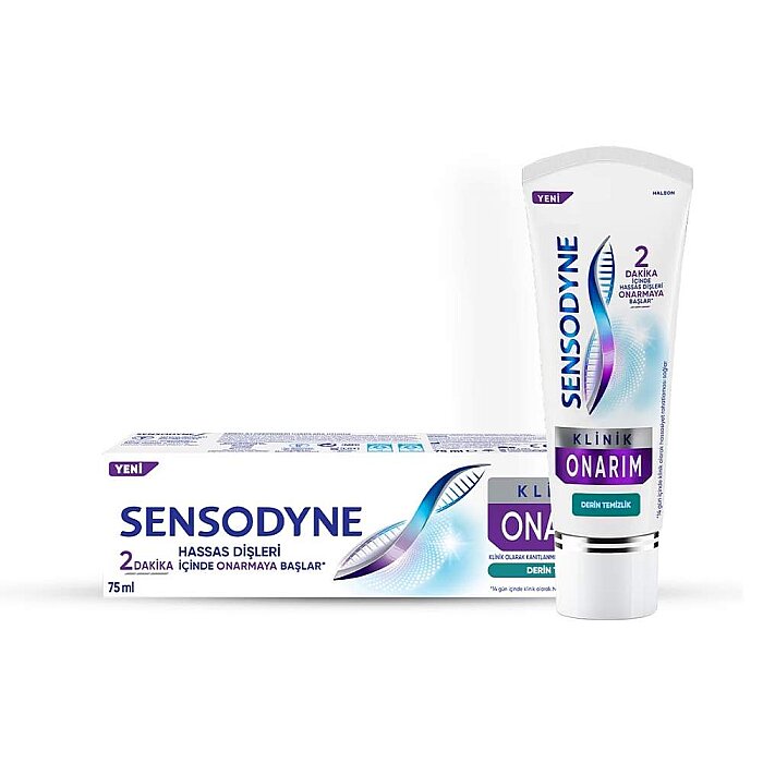 Sensodyne Klinik Onarım Derin Temizlik Diş Macunu 75 Ml - 2