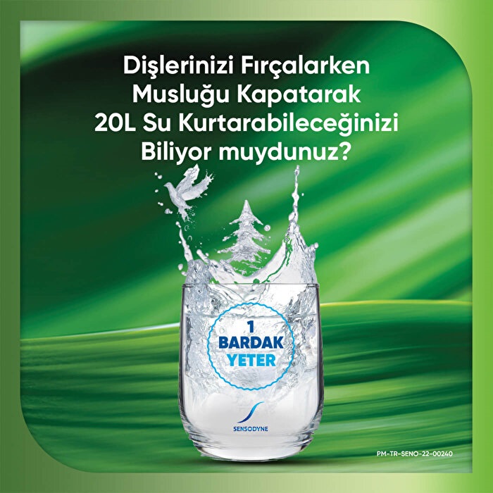 Sensodyne Nourish Sağlıklı Beyazlık 1+1 Diş Fırçası