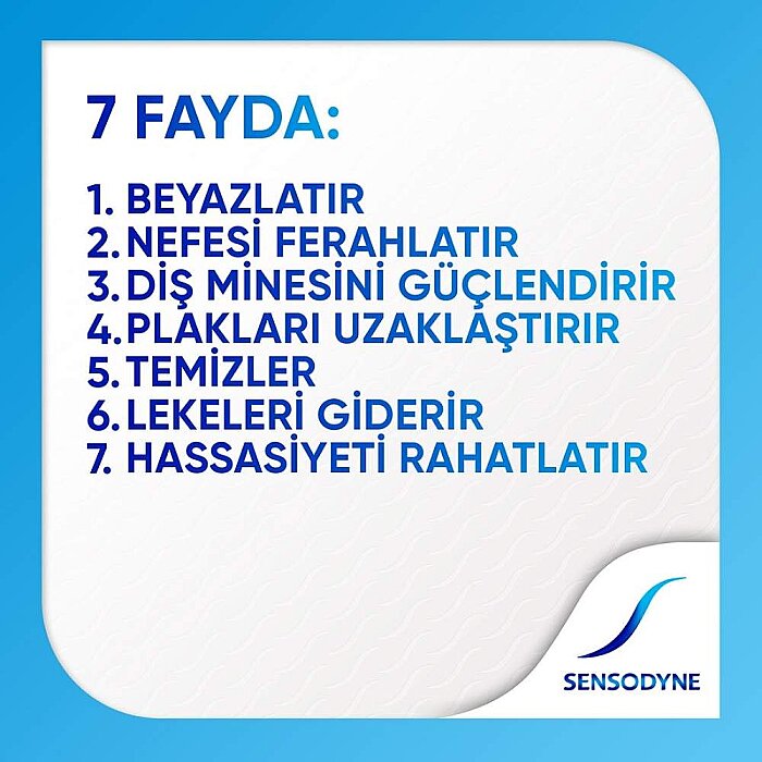 Sensodyne Tam Koruma + Beyazlatıcı Diş Macunu 75 Ml - 3