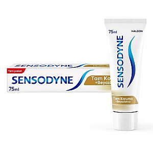 Sensodyne Tam Koruma + Beyazlatıcı Diş Macunu 75 Ml - 2