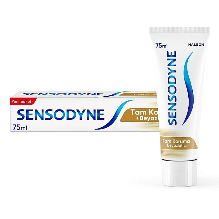 Sensodyne Tam Koruma + Beyazlatıcı Diş Macunu 75 Ml - 2