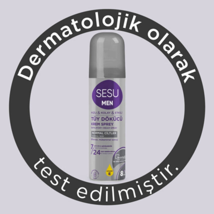 Sesu Men Tüy Dökücü Krem Sprey 150 Ml - 4