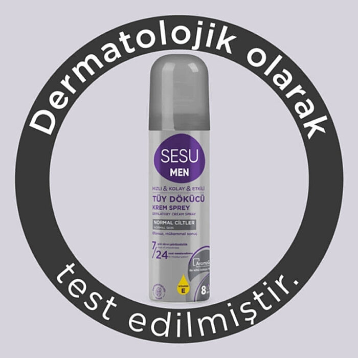 Sesu Men Tüy Dökücü Krem Sprey 150 Ml - 4
