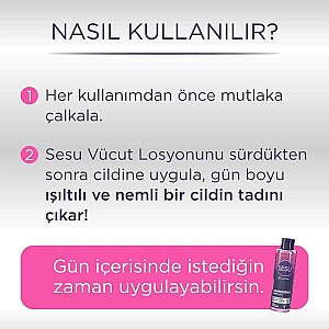 Sesu Simli Vücut Bakım Yağı 150 Ml - 5