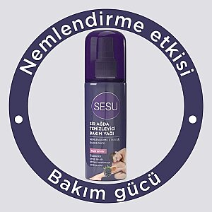 Sesu Sir Ağda Temizleme Nemlendirici Bakım Yağı 150 Ml - 2