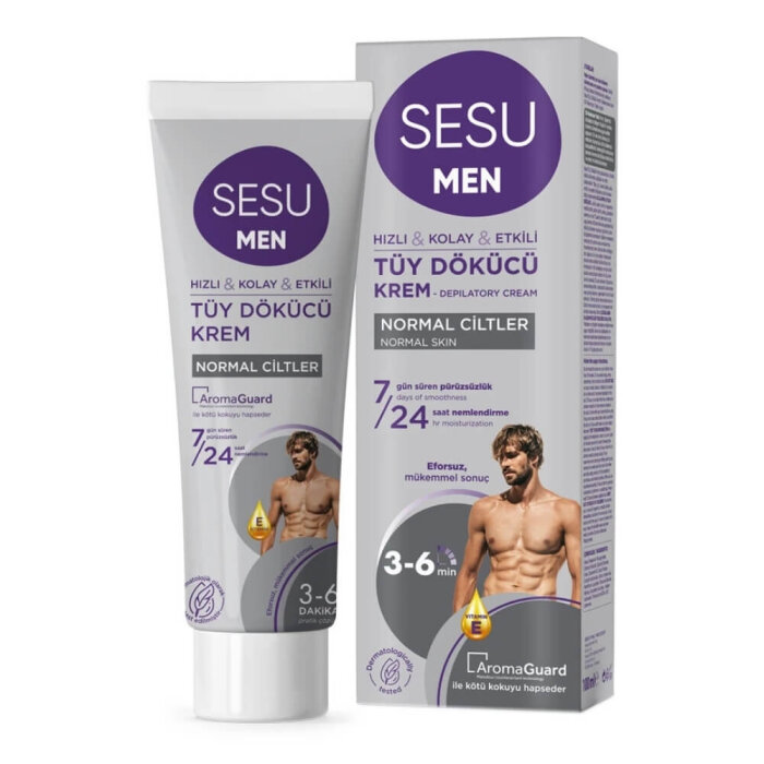 Sesu Tüy Dökücü Krem for Men 100 Ml - 1
