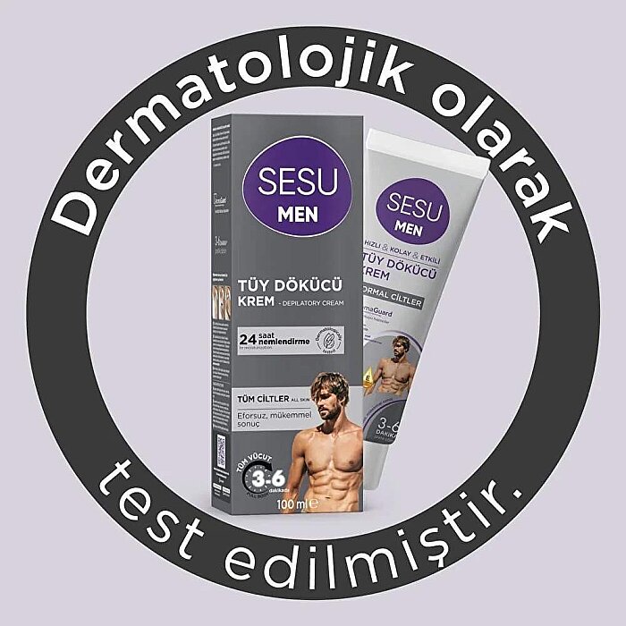 Sesu Tüy Dökücü Krem for Men 100 Ml - 2