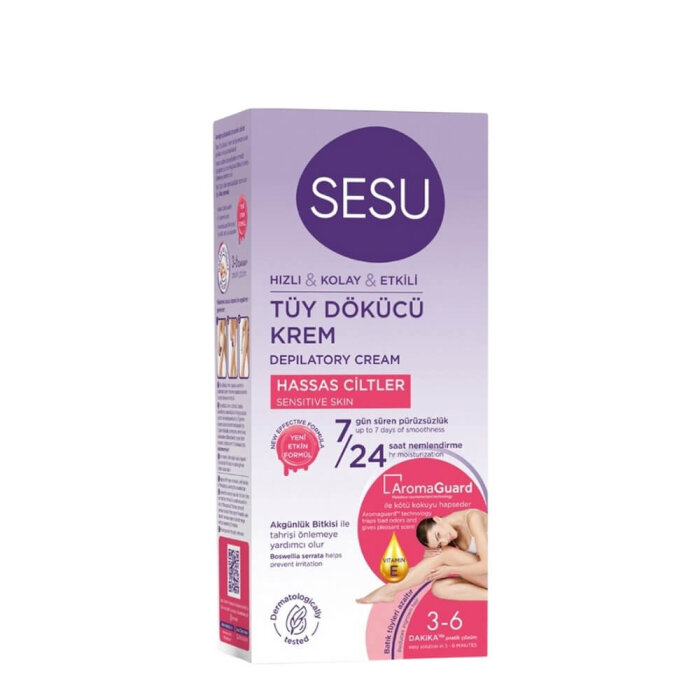 Sesu Tüy Dökücü Krem Hassas Cilt 40 Ml - 1