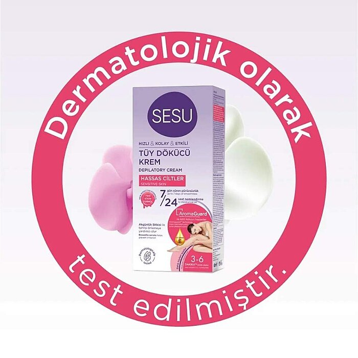 Sesu Tüy Dökücü Krem Hassas Cilt 40 Ml - 2