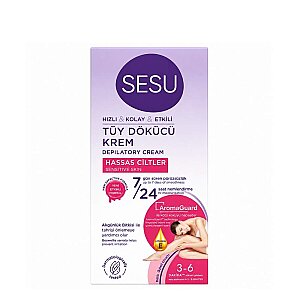 Sesu Tüy Dökücü Krem Hassas Cilt 40 Ml - Sesu