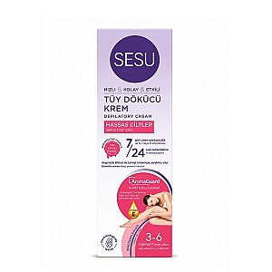 Sesu Tüy Dökücü Krem Hassas Ciltler 100 Ml - Sesu