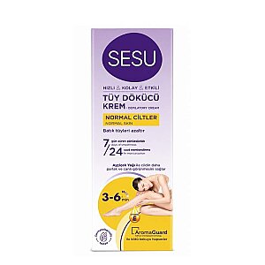 Sesu Tüy Dökücü Krem Normal Tüyler 100 Ml - Sesu