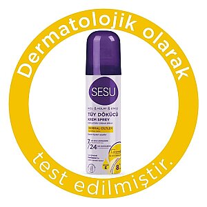 Sesu Tüy Dökücü Sprey Krem Normal Cilt 150 Ml - 2