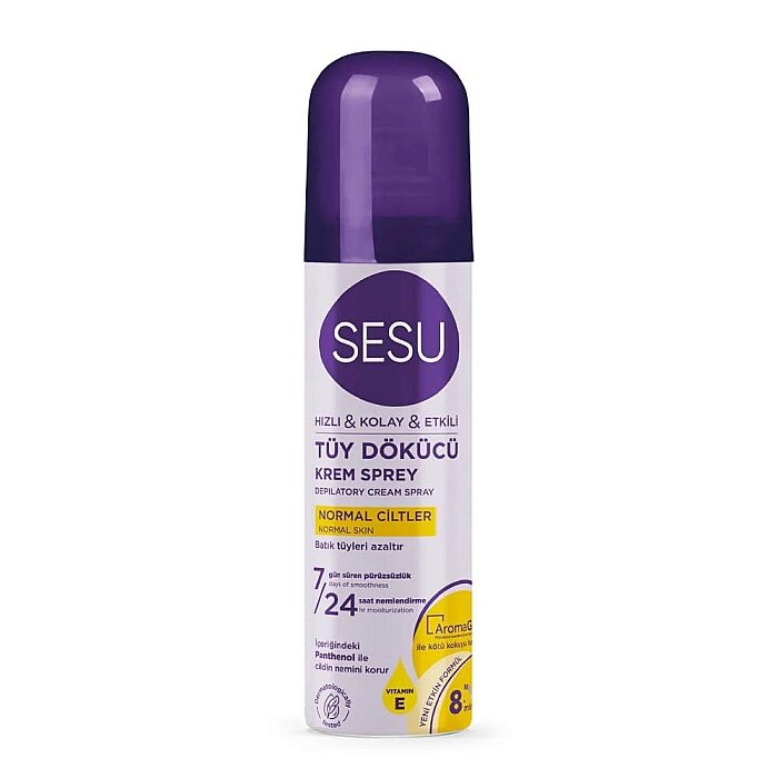 Sesu Tüy Dökücü Sprey Krem Normal Cilt 150 Ml - 1