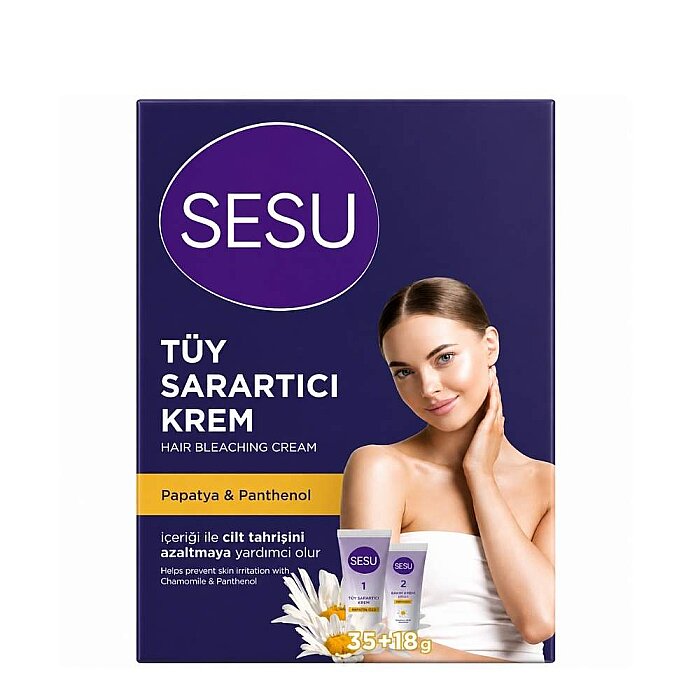 Sesu Tüy Sarartıcı Krem Papatya 53 Gr - 1