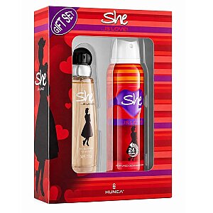 She Is Love Kadın Parfüm Edt 50 Ml + Deodorant 150 Ml Set - 2