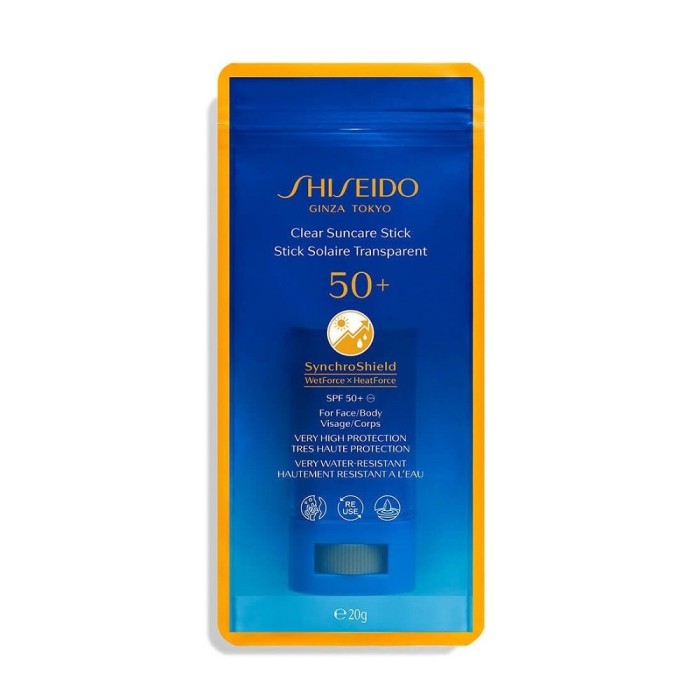 Shiseido Clear Suncare Stick Spf 50+ Güneş Koruyucu Stick 20 Gr