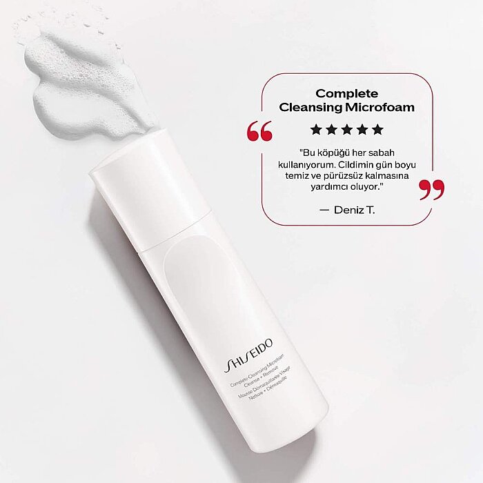 Shiseido Complete Cleansing MicroFoam 180 Ml - 4