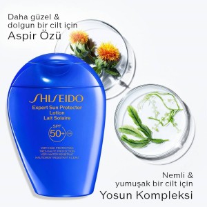 Shiseido GSC Blue Expert Sun Protector Lotion SPF50+ 300 Ml - Thumbnail