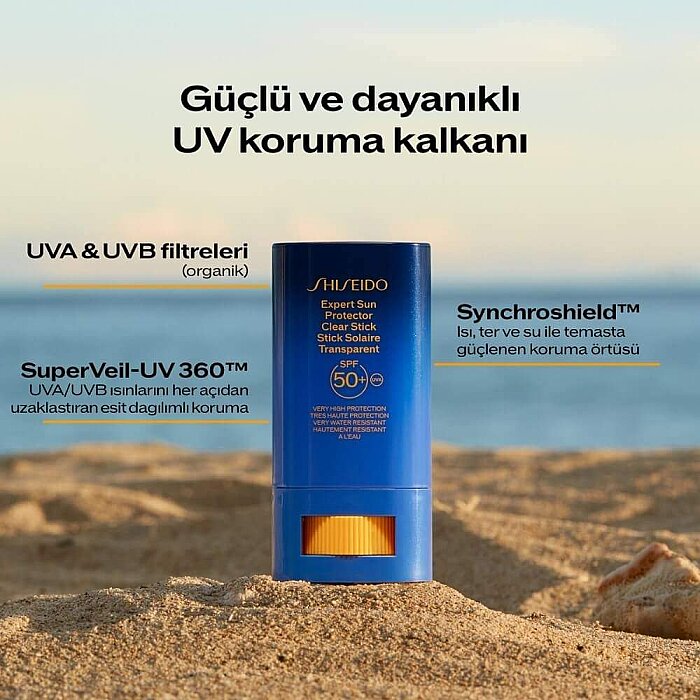 Shiseido Sun Clear Suncare Stick UV Protector Spf50+ 20 Gr - 5
