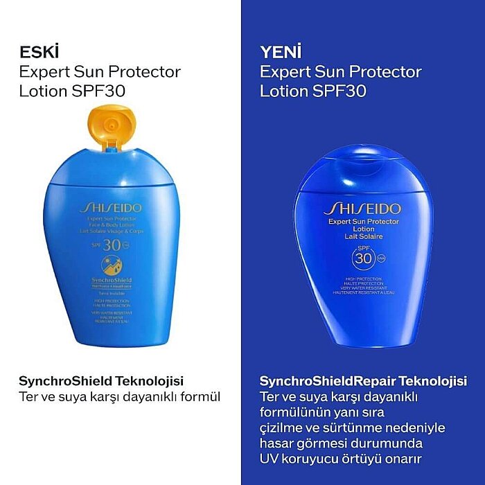 Shiseido Sun Expert Protector Lotion Spf30 300 Ml - 4