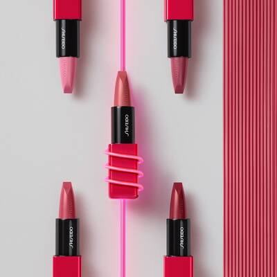 Shiseido Technosatin Gel Lipstick 408 Voltage Rose
